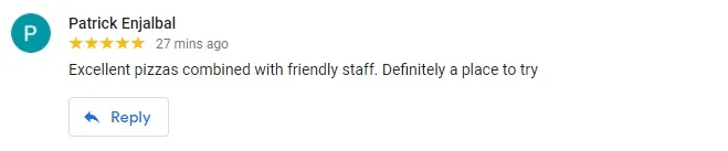 Google customer review