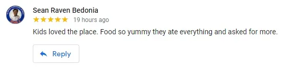 Google customer review
