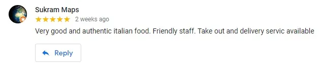 Google customer review