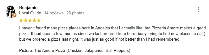 Google customer review