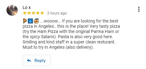 Google customer review