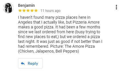 Google customer review
